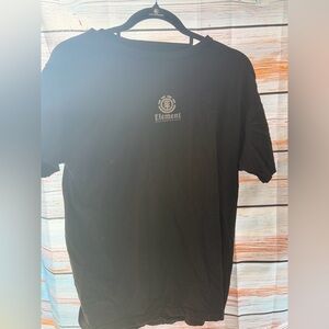 Element Black Short-Sleeve Logo Tee
